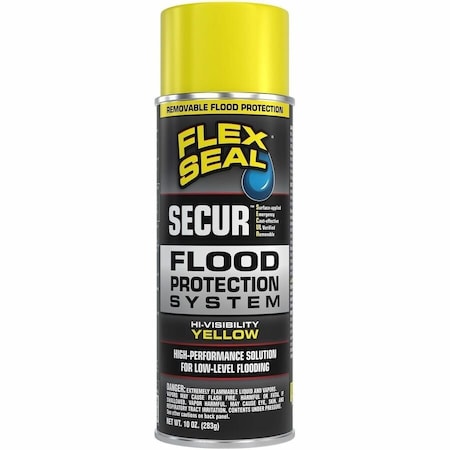 Flex Seal Spray Flood Protection, Net Wt. 10 oz, 6PK RFSYELR16