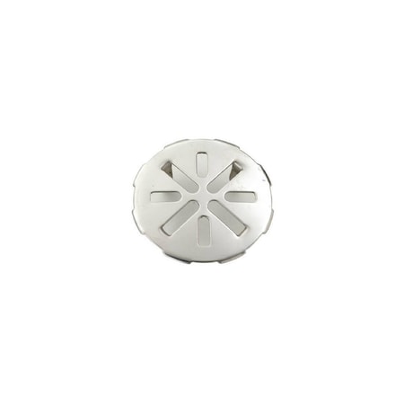 Master Plumber Drain Cover, Snap In, Stainless Steel, 3-In. 828-845