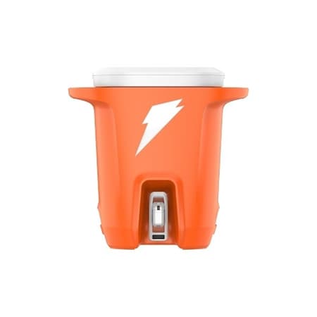 Gatorade Beverage Cooler, Insulated, 6 gal, Orange 50434SM-24