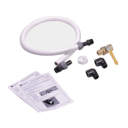 Bushman Rain Barrel Connection Kit, 3 ft L BFH-K01