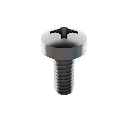M2-0.40 x 5 mm Phillips Pan Machine Screw, Plain 18-8 Stainless Steel, 25 PK