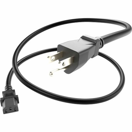 Unc Group POWER- CORD 5-15P TO C13 10AMP PWCD-515PC13-10A-02F-BLK