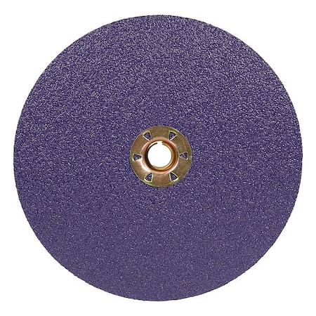 3M Cubitron Fiber Disc, Ceramic, 7 in Dia., PK25 7100349568