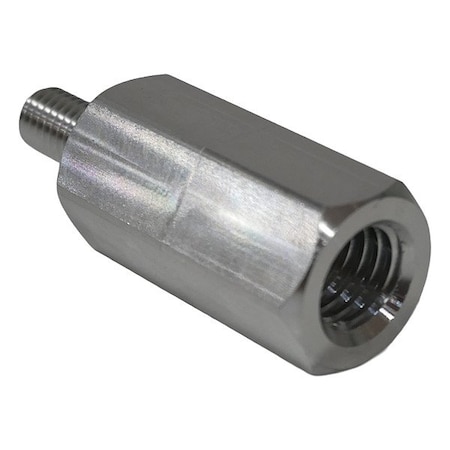 Zoro Select Male-Female Hex Adapter ZTAM8CX12C-AL