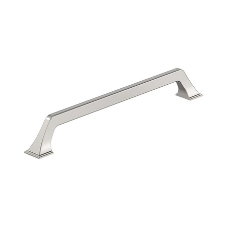 Amerock Exceed 10-1/16 inch 256mm Center-to-Center Polished Nickel Cabinet Pull BP36923PN