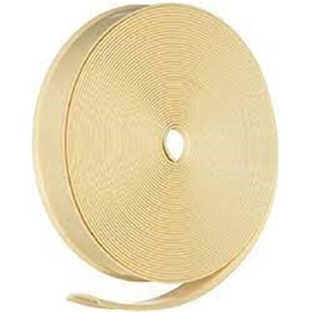 Overtime 1 in. x 100 ft. Heavy Duty Insert Trim, Colonial White OV1835692