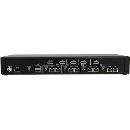 Tripp Lite SECURE KVM SWITCH 4-PORT DP TO DP 4K B002-DP1AC4-N4