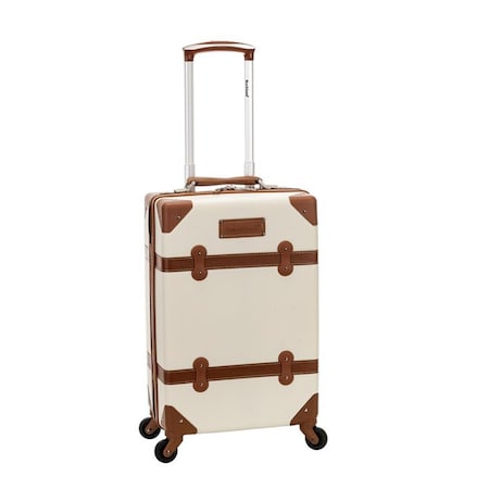 Rockland 13 x 8 x 20 in. Luggage - White F2291-WHITE