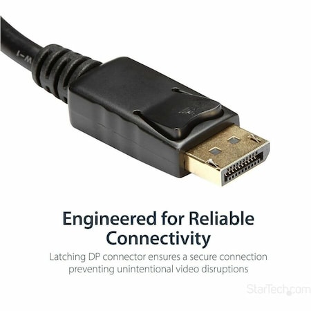 Startech.Com ACTIVE DISPLAYPORT TO VGA ADAPTER CONNECTS VGA MONITOR 2048X1280/1920X1200/1080P DP2VGA