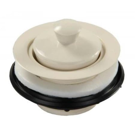 Powerhouse Plastic Strainer with Pop-Stop Stopper - Parchment PO3634610