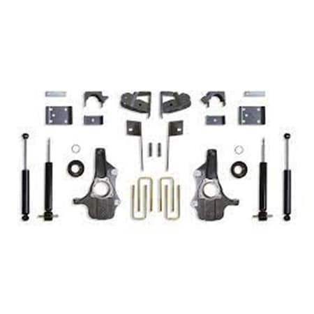 Whole-In-One 0.6 Lowering Spindle & Strut Kit for 2019 Plus Silverado & Sierra WH3647020
