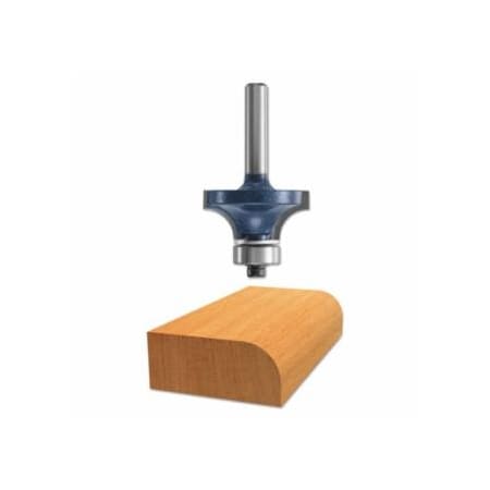 Bosch 1-1/8 in CT ROUNDOVER ROUTER BIT 1/4 in SHANK 114-85295M