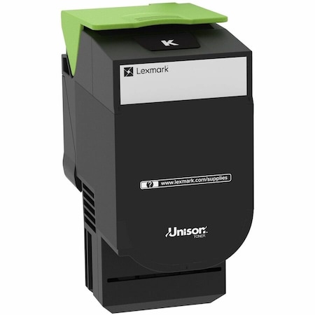 Lexmark Lexmark Extra High Yield Black Return Program Toner, TAA Compliant 80C0XKG