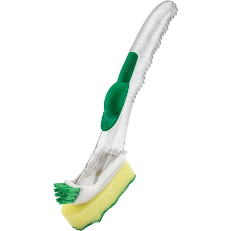 Libman Green 95% Recycled PET Water Bottles Polypropylene Dish Brush 1136