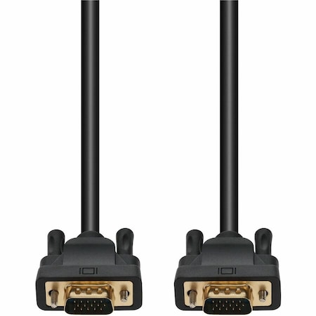 Add-On 3FT MALE TO MALE CABLE VGA TO VGA BLACK CABLE VGAMM3