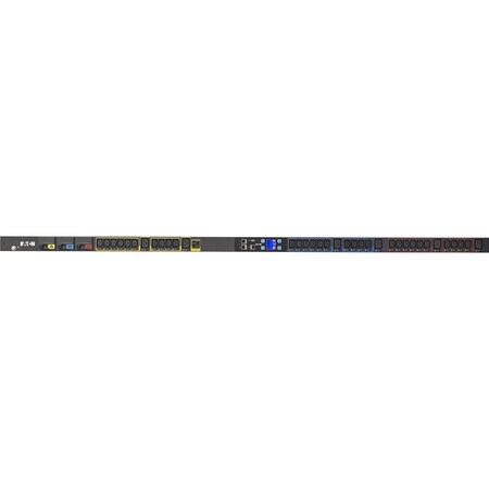 Eaton Metered Input rack PDU 0U L21-30P input 8.64 kW max 120/208V 24A 10 ft cord Three-phase EMI310-10