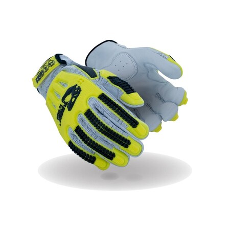 Magid T-Rex Windstorm Goatskin Leather Palm Impact Glove & A4, 4Xl TRX747XXXXL