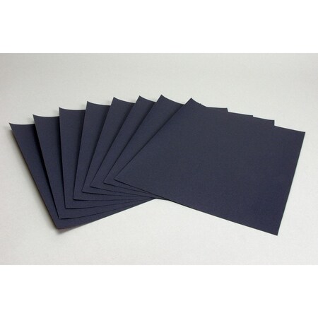 3M ABRASIVE SHEET, 11 IN L X 9 IN W, 240 GRIT, VERY FINE GRADE, SILICON CARBIDE, 50PK 7000118294