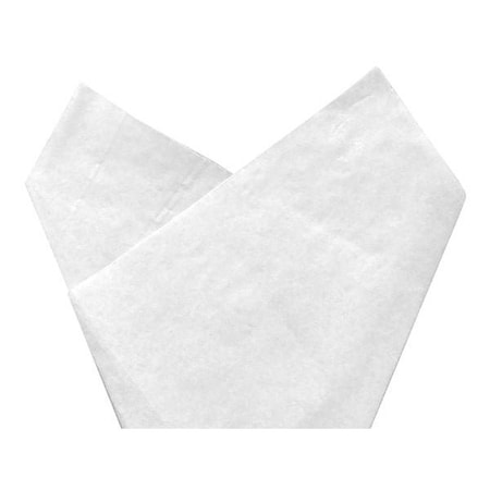 Nashville Wraps White Flower Wrap Sheets, 20x28 with center cut hole, 100PK 2028MSW