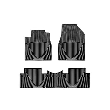 Weathertech Black, Front and Rear All Weather Floor Mats WTHB148152