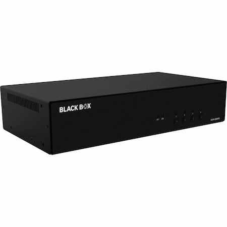 Black Box BLACK BOX SECURE KVM SWITCH - 4 PORT, DUAL-MONITOR, DVI-I, CAC, TAA KVS4-2004DX