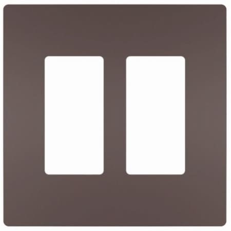 Pass & Seymour SCRWLES WALL PLATE 2G 2DECO DB RWP262DBCC6