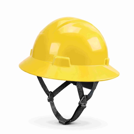 Ge Hard Hat, 329, HDPE, 4 Point Ratchet, Yellow GH329Y