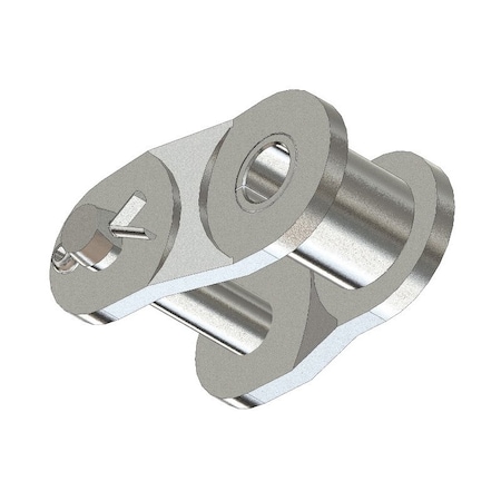 Senqcia Hi-Max Single Strand Cottd Off Link, 60NP chain, .75P, 1.24 OAW, .234 Pin, Stl 60NPHMOL
