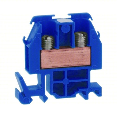 Square D Terminal Block, Box Lug, Blue 9080GRL6