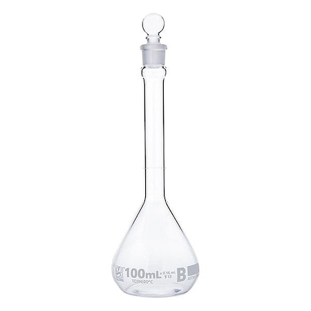 Globe Scientific Glass Flasks, Colorless, 170 mm H, PK6 8250100
