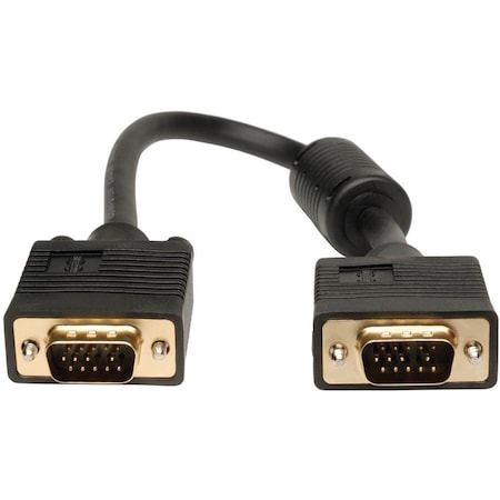 Eaton Tripp Lite Series VGA High-Resolution RGB Coaxial Cable HD15 M/M, 1 ft. 0.31 m, Cable P502-001