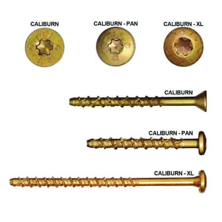 Grk Fasteners GRK Caliburn 19/64'' x 3-1/2'' Star-Drive XL Concrete Screws, 400 Ct. 55778