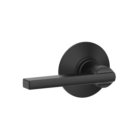 Schlage Schlage Latitude Matte Black Passage Lever Right or Left Handed F10 G LAT 622