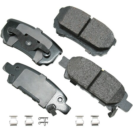 Akebono Proact Disk Pad, Act1037A ACT1037A