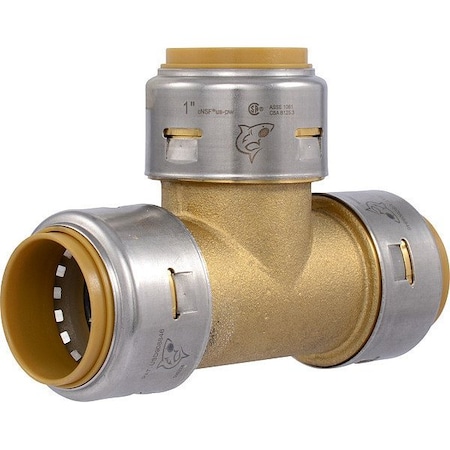 Sharkbite Push-Fit Fitting Cap, Brass UR374