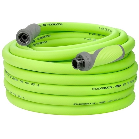Flexzilla 5/8 in ID x 75 ft L SwivelGrip Garden Hose, Green HFZG575YWS-N/CA