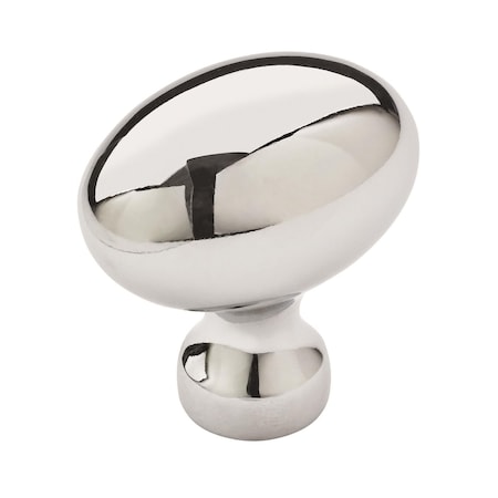 Amerock Vaile 1-3/8 inch (35mm) Length Polished Chrome Cabinet Knob, 10PK 10VMP5301426