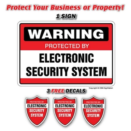 Signmission 13 in Height, 0.2 in Width, Plastic, Electronic1-3, Electronic1-3 Electronic1-3