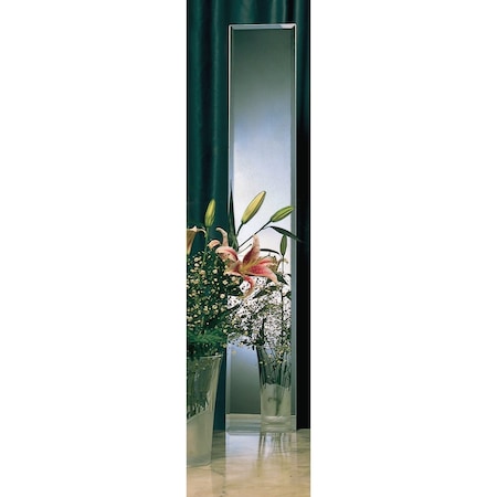 Erias Home Designs 16'' W.x60'' H. Frameless Beveled Edge Door Mirror 20-5220