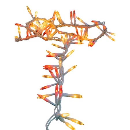 Celebrations LED Mini Red/White 200 ct String Christmas Lights 9 ft. KA404E12