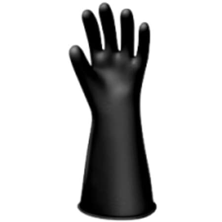 Salisbury Electrical-Insulating Glove Kit, 1,000V AC, 1,500V DC, Rubber, 11 in Length, Yellow, Size 9-1/2 GK011Y/9H