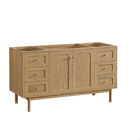 James Martin Vanities Laurent 60 in. Single Vanity, Light Natural Oak 545-V60S-LNO