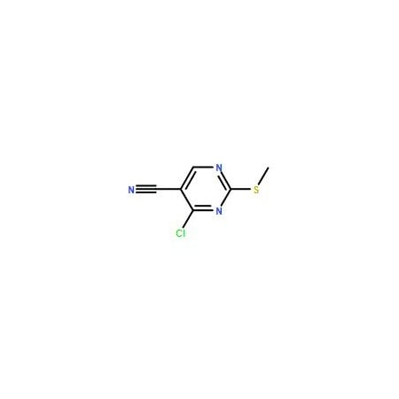 Ak Scientific 4-Chloro-2-(methylthio)pyrimidine-5-carbonitrile (25g), CAS 33089-15-5 X5551-25g
