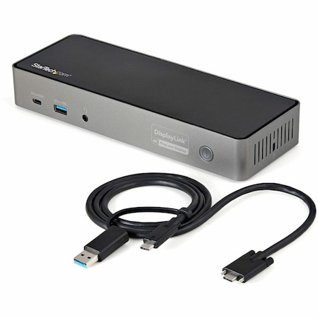Startech.Com UNIVERSAL HYBRID USB-C USB-A DOCK USB 3.1 GEN 2 10GBPS - 4K TRIPLE MONITOR DOC DK31C3HDPD