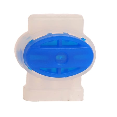 3M Insulation-Displacement Wire Connector, 14 AWG Max, Blue, 100 PK 20518