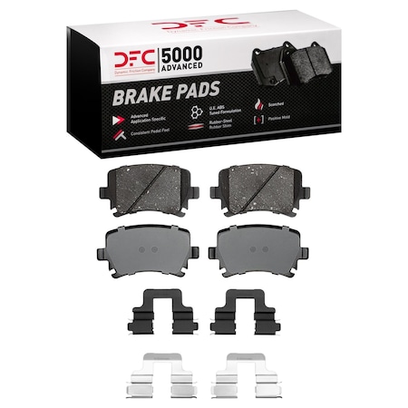 Dfc 5000 Advanced Disc Brake Pad Set,  1551-1108-01