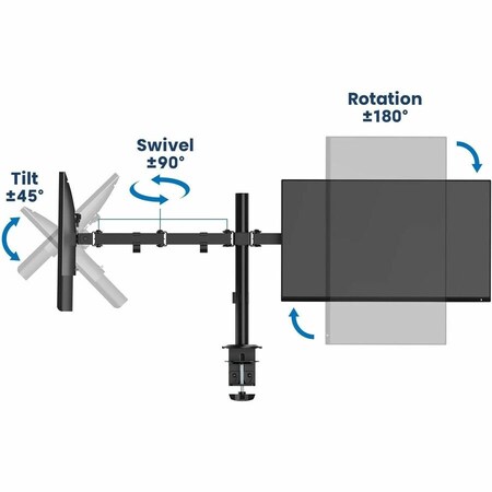 Mount-It MI 4752 Dual Monitor Mount MI4752