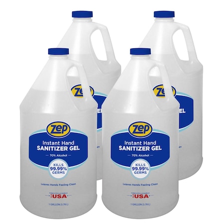Zep Instant Hand Sanitizer Gel, PK4 355824