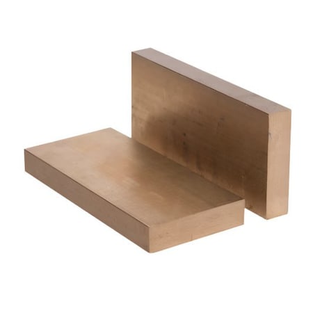 Southern Copper SAE 841 Bronze Plate 0.25 in Thickness 5.0 in Width 6 in Length SAE841PLT250-5-6