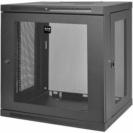 Tripp Lite 12U WALL MOUNT RACK ENCLOSURE SERVER CABINET W/ DOOR & SIDE PANELS SRW12U